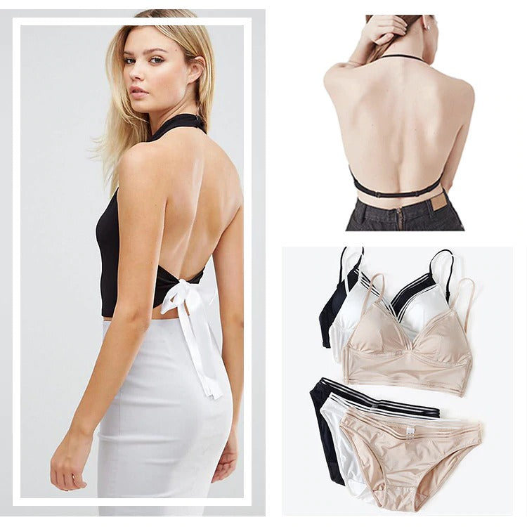 Open Back Tank Top Brassiere