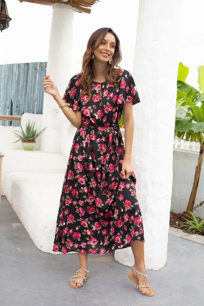 Summer  Floral print dress