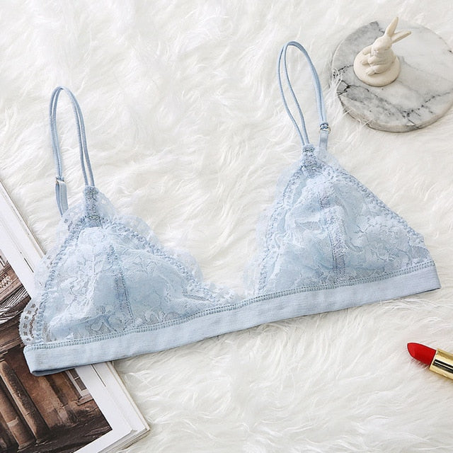 Sexy Lace Thin Triangle Bra