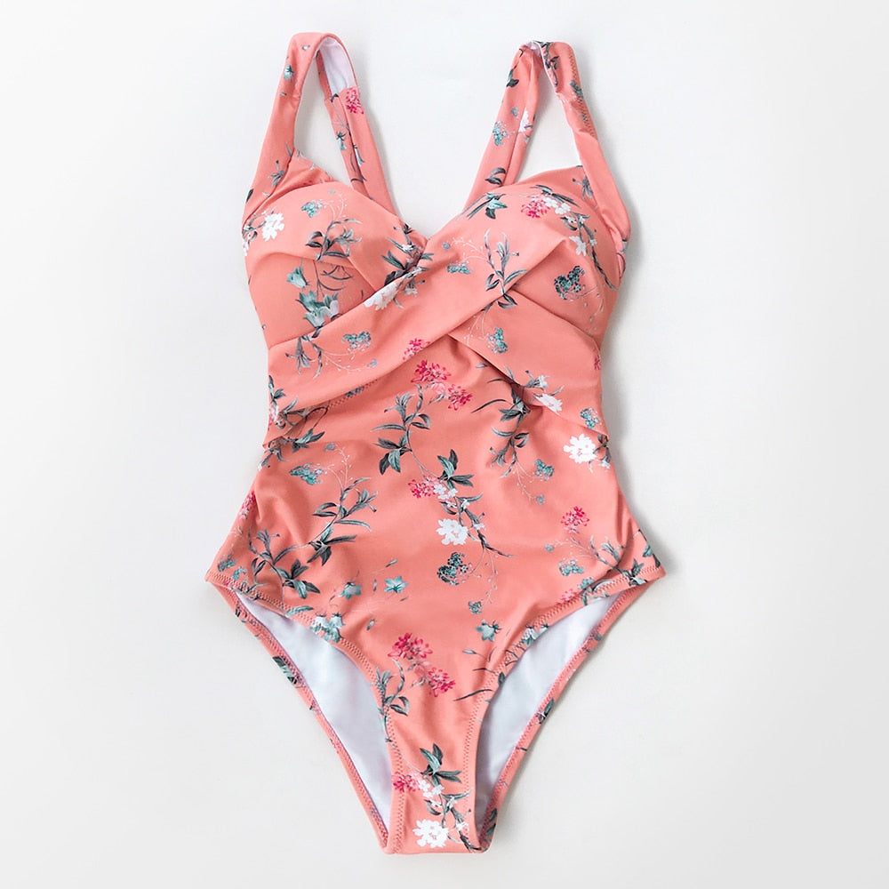 Floral One-Piece Swimsuit
