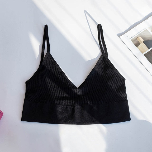 Open Back Tank Top Brassiere