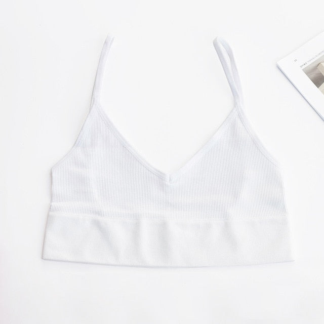 Open Back Tank Top Brassiere