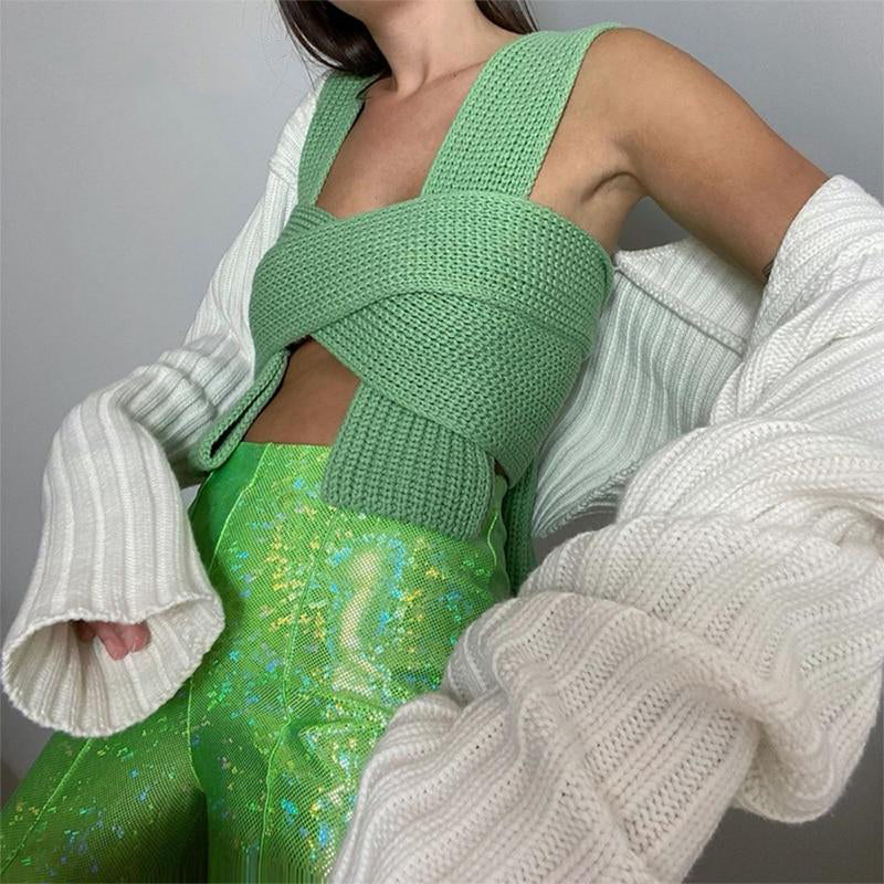 Sexy Solid Short Crop Fashion